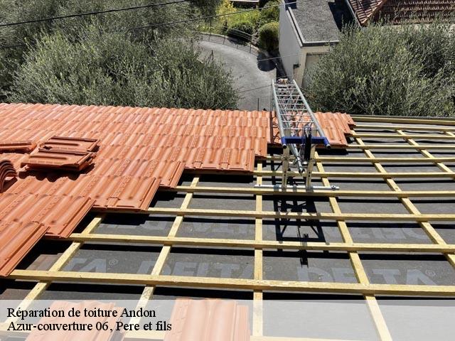 Réparation de toiture  andon-06750 Dumas Toiture