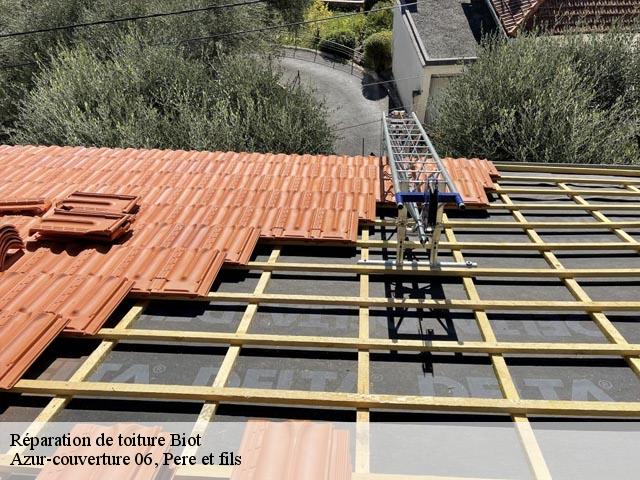 Réparation de toiture  biot-06410 Dumas Toiture