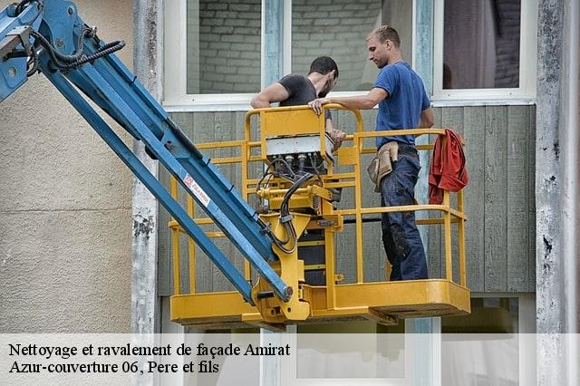 Nettoyage et ravalement de façade  amirat-06910 Dumas Toiture