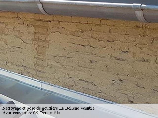 Nettoyage et pose de gouttière  la-bollene-vesubie-06450 Dumas Toiture